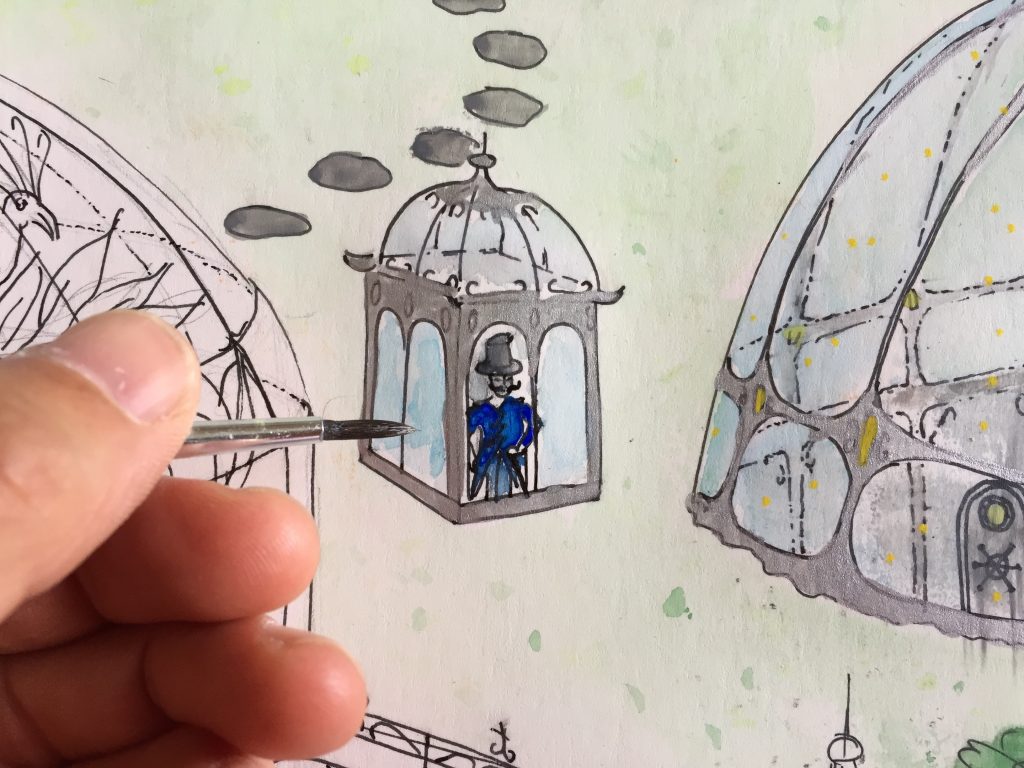 Paysage Imaginaire Facile à Dessiner Dessiner collaborativement un paysage imaginaire - Toysfab