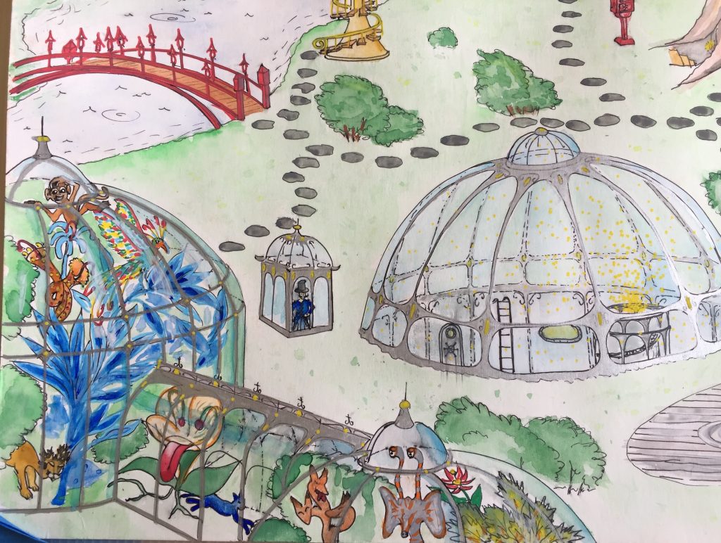Paysage Imaginaire Facile à Dessiner Dessiner collaborativement un paysage imaginaire - Toysfab